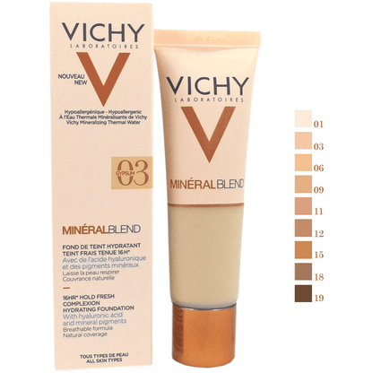 Mineral Blend Fond Teint Moisturizing Color - GOLDFARMACI