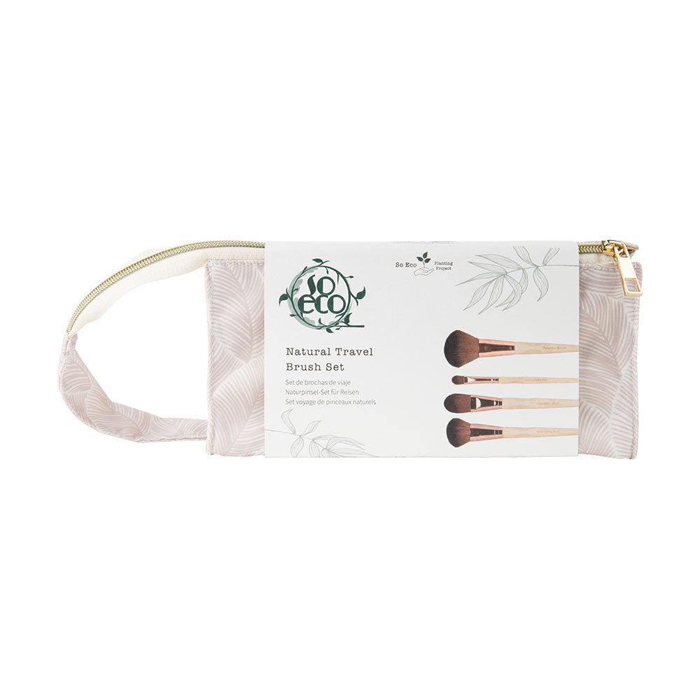 Natural Travel Brush Set Neutral - GOLDFARMACI