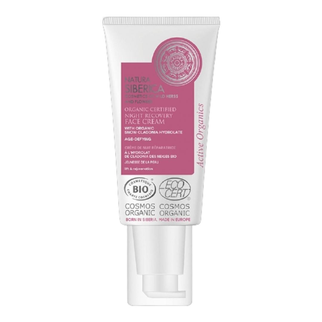 Organic Certified Age - Defying Night Recovery Face Cream 50ml - GOLDFARMACI