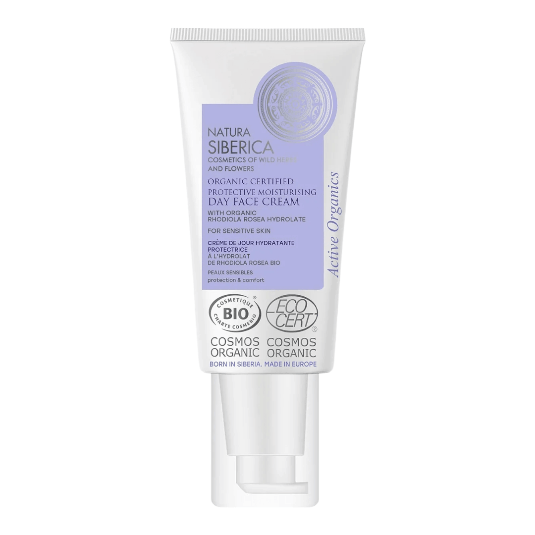 Organic Certified Protective Moisturising Day Face Cream for sensitive skin 50ml - GOLDFARMACI