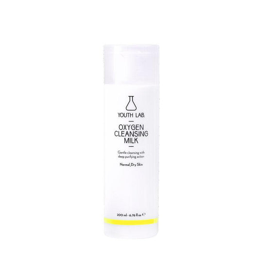 Oxygen Cleansing Milk All Skin Types 200ml - GOLDFARMACI