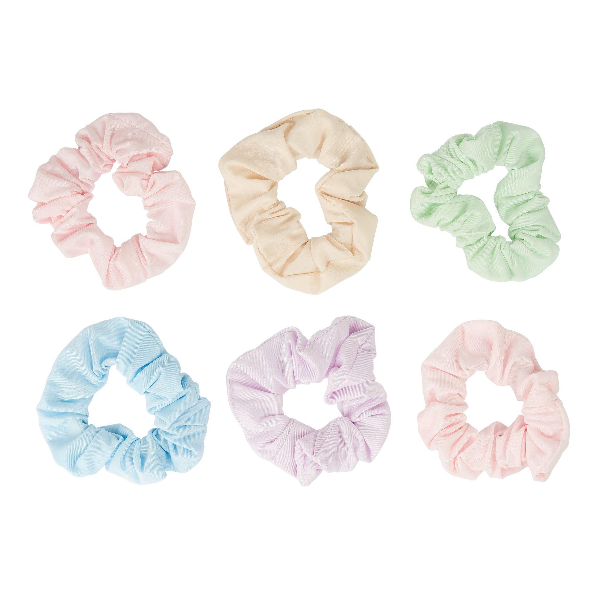 Pastel Scrunchies (Pack of 6) - GOLDFARMACI