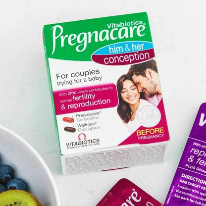 Pregnacare Him&Her Conception 60Tabs - GOLDFARMACI