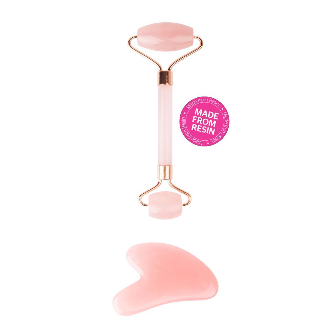 Rose Resin Roller & Gua Sha - GOLDFARMACI