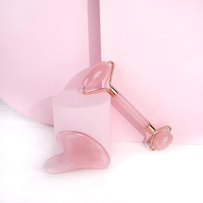 Rose Resin Roller & Gua Sha - GOLDFARMACI