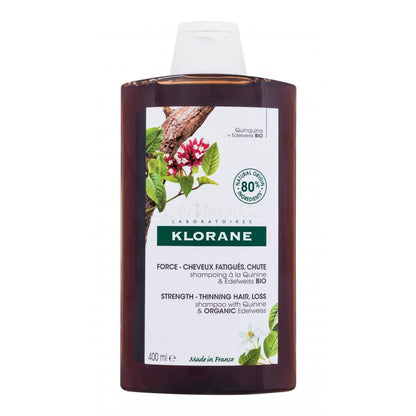 Shampoo with Quinine & ORGANIC Edelweiss - GOLDFARMACI