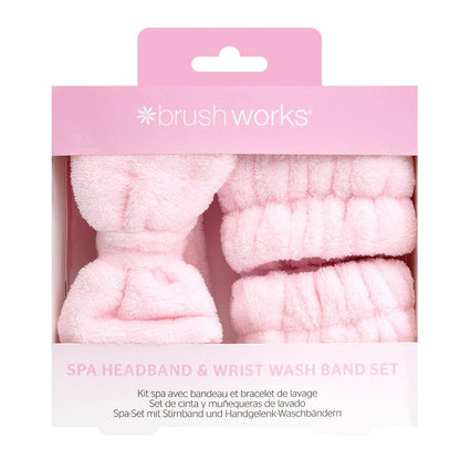 Spa Headband & Wrist Wash Band Set - GOLDFARMACI