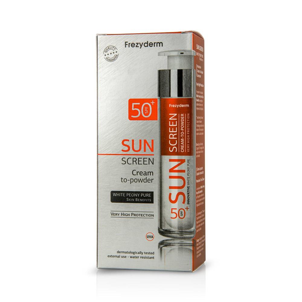 Sun Screen Cream-to-Powder SPF50+ - GOLDFARMACI