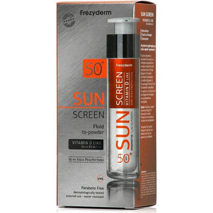 Sun Screen Fluid-to-Powder SPF50+ - GOLDFARMACI