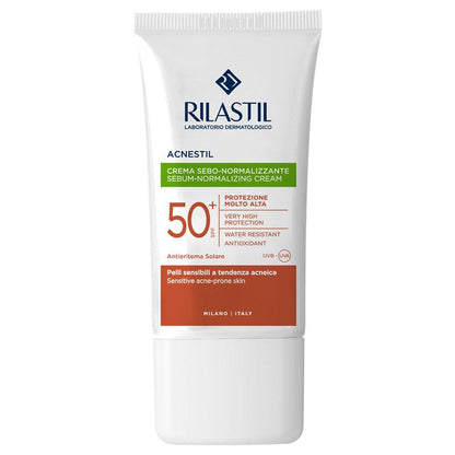 Sun System PPT Acnestil Photoprotective Cream SPF50+ - GOLDFARMACI