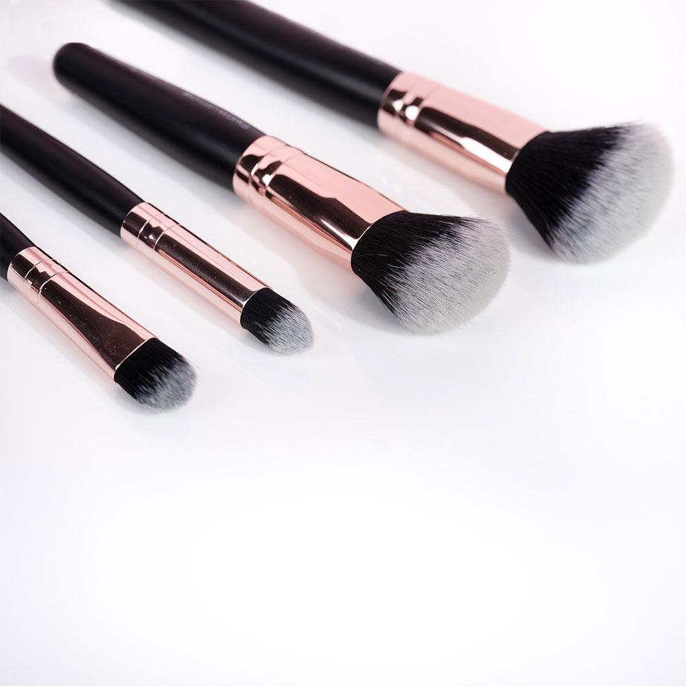 Travel Makeup Brush Set - GOLDFARMACI