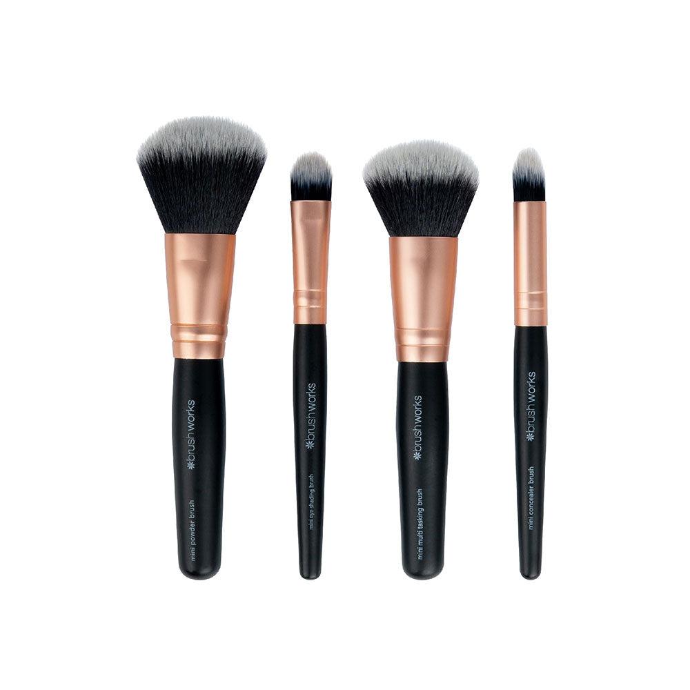 Travel Makeup Brush Set - GOLDFARMACI