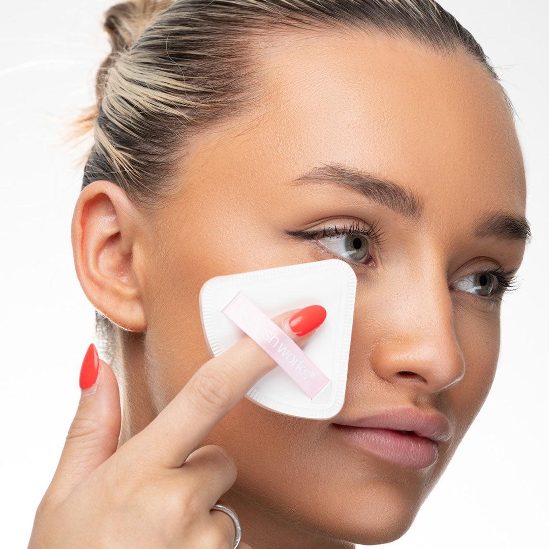 Triangular Pillow Puff Duo - GOLDFARMACI