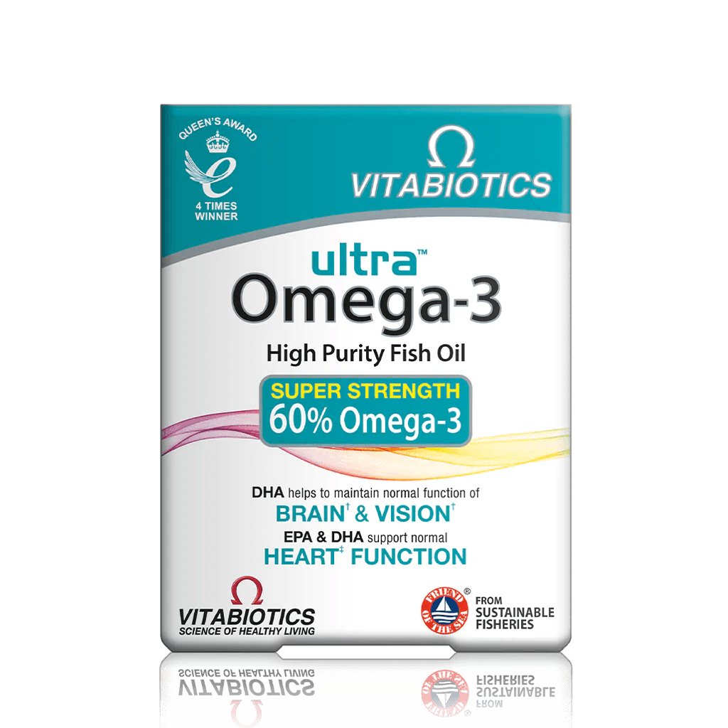 Ultra Omega-3 High Purity Fish Oil 60Tabs - GOLDFARMACI