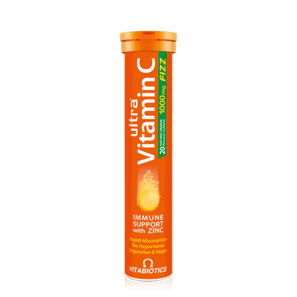 Ultra Vitamin C Fizz 20 Effervescent Tablets - GOLDFARMACI