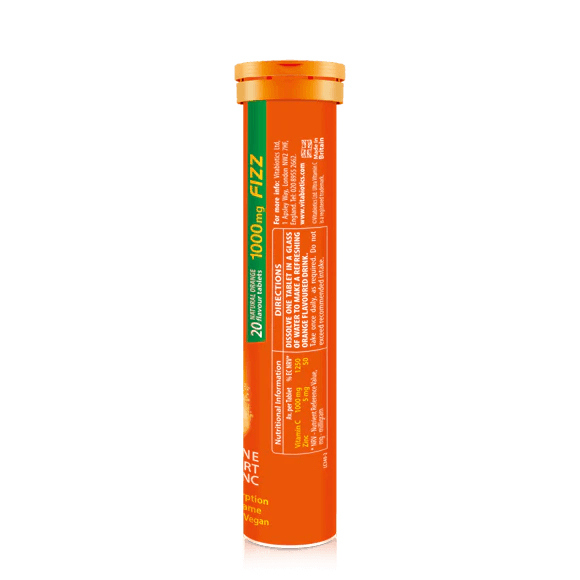 Ultra Vitamin C Fizz 20 Effervescent Tablets - GOLDFARMACI