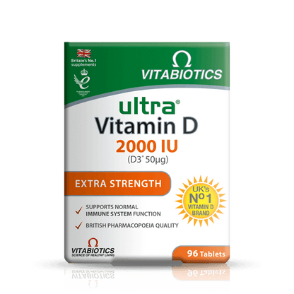Ultra Vitamin D 2000IU 96Tabs - GOLDFARMACI