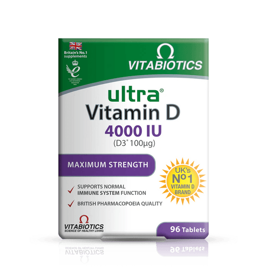 Ultra Vitamin D 4000IU 96Tabs - GOLDFARMACI