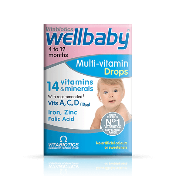 Wellbaby Multi-vitamin Drops 30ml - GOLDFARMACI