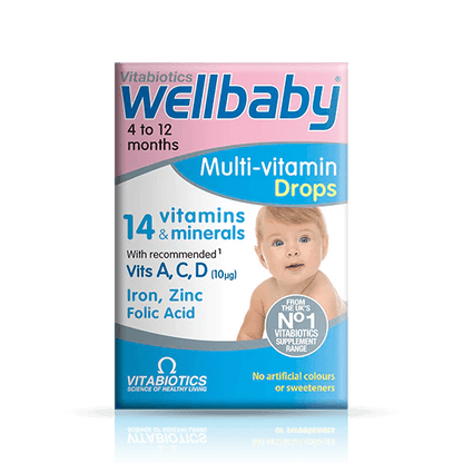 Wellbaby Multi-vitamin Drops 30ml - GOLDFARMACI