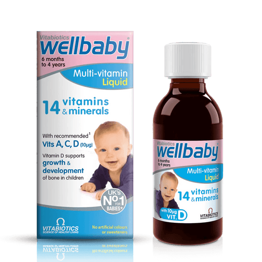 Wellbaby Multi-vitamin Liquid 150ml - GOLDFARMACI