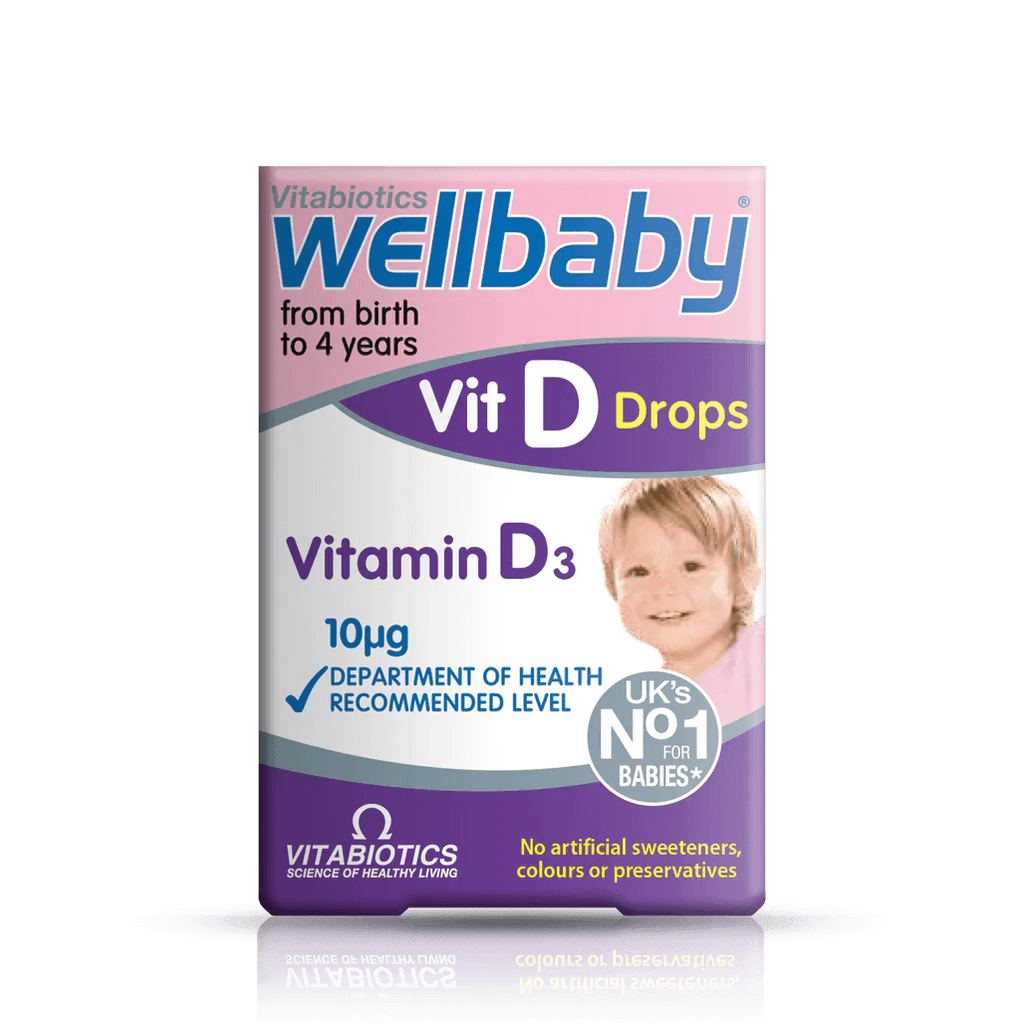 Wellbaby Vitamin D Drops 30ml - GOLDFARMACI