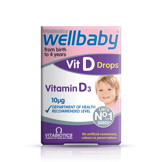 Wellbaby Vitamin D Drops 30ml - GOLDFARMACI