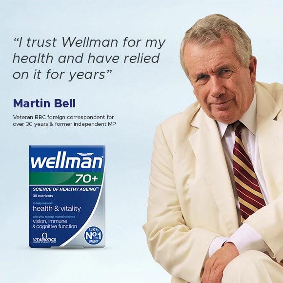 Wellman 70+ 30Tabs - GOLDFARMACI